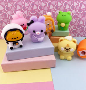 Tailles Crayons Kawaii