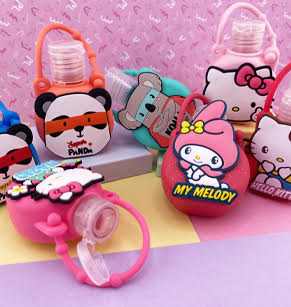 Gels nettoyants mains kawaii