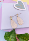 BOUCLES D'OREILLES NACRE