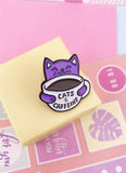 PIN'S CATS & CAFFEINE