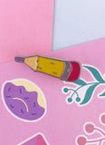 PIN'S CRAYON : JAUNE