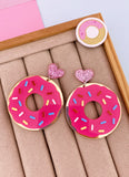 BOUCLES D'OREILLES DONUTS