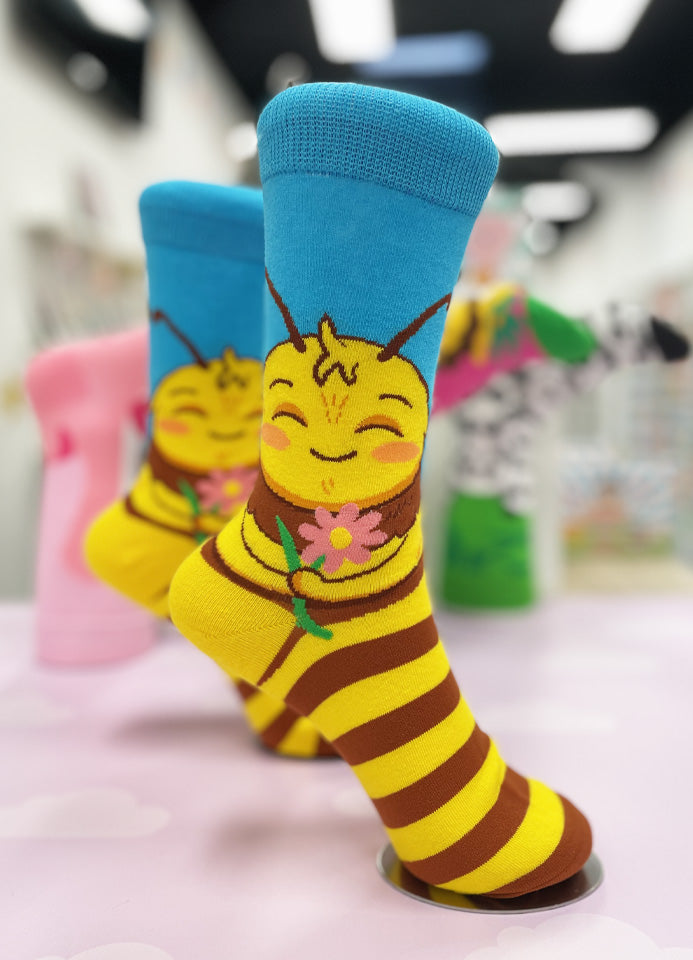 CHAUSSETTES KAWAII ABEILLE | T36-42