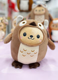 ANIMAUX DEGUISES HIBOU 24CM