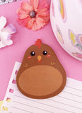 STICKY NOTES ANIMAUX : POULE