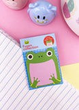 STICKY NOTES ANIMAUX RIGOLOS : GRENOUILLE