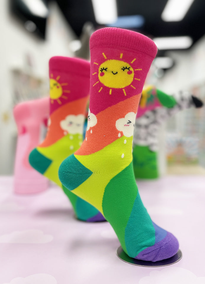 CHAUSSETTES KAWAII ARC EN CIEL | T36-42