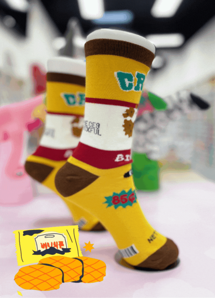 CHAUSSETTES KAWAII BISCUIT | T35-40
