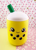 SQUISHY KAWAII MEGA BUBBLE TEA JAUNE