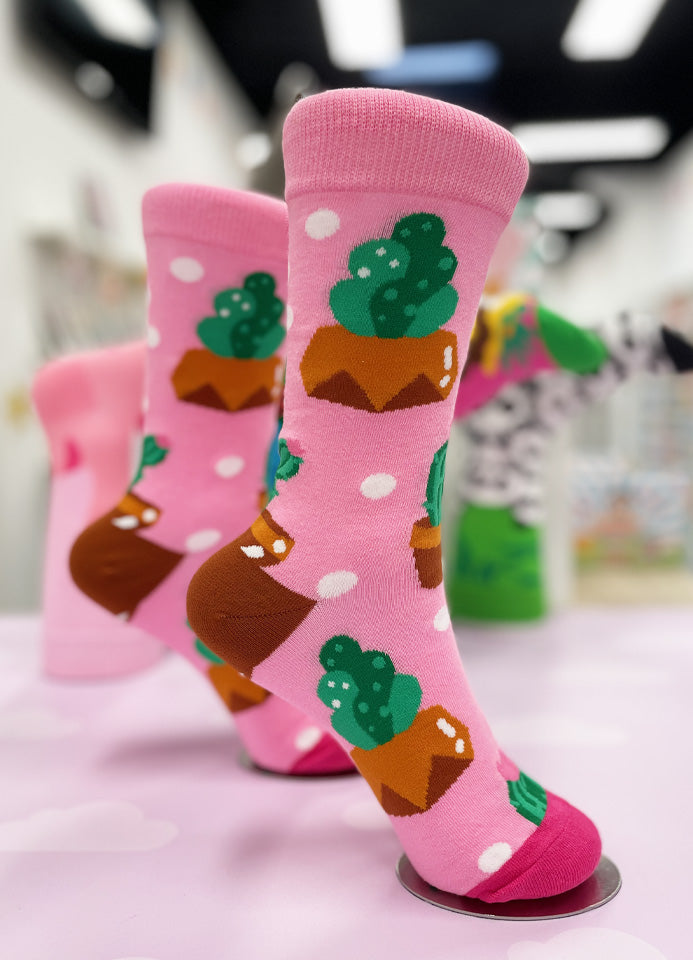 CHAUSSETTES KAWAII CACTUS | T36-42