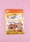 AUTOCOLLANTS KAWAII CAPYBARA