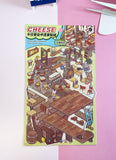 DECO SCENE STICKER CHEESE