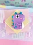 TAILLE-CRAYONS DINGO DINO : VIOLET