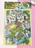 DECO SCENE STICKER GREEN HOUSE