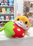 PELUCHE KAWAII HAMSTER FRAISE 24CM