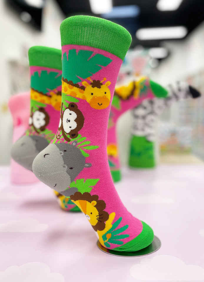 CHAUSSETTES KAWAII JUNGLE PARTY | T36-42