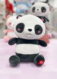 PELUCHE KAWAII PANDA NOIR 25CM