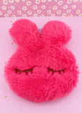 PORTE MONNAIES LAPIN MOUTMOUT ROSE