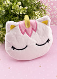 PORTE MONNAIES LICORNE ROSE