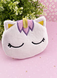 PORTE MONNAIES LICORNE VIOLET