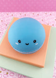 SQUISHY KAWAII MACARON BLEU