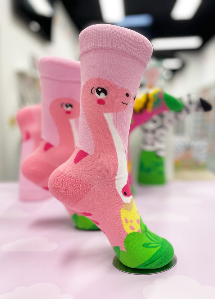 CHAUSSETTES KAWAII MAMAN DINO | T36-42