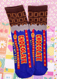 CHAUSSETTES MARKET : CHOCOLAT