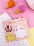 STICKY NOTES MOLANG : CAKE