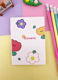 MINI CARNET KAWAII : FLOWERS