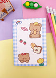 MINI CARNET KAWAII : BREAD