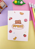 MINI CARNET KAWAII : FRUIT