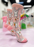 CHAUSSETTES KAWAII LAPIN CAROTTE | T36-42