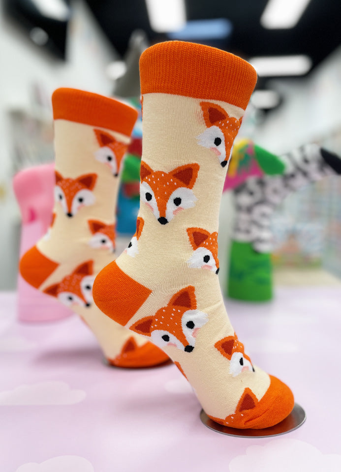 CHAUSSETTES KAWAII RENARD | T36-42