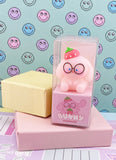 TAILLE-CRAYONS BUNNY STRAWBERRY : LUNETTE