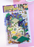 DECO SCENE STICKER TREE HOUSE