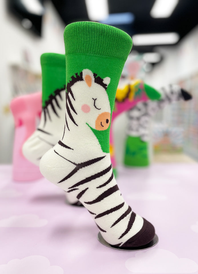 CHAUSSETTES KAWAII ZEBRE | T36-42